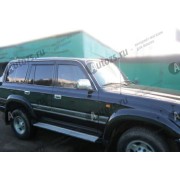 Дефлекторы боковых окон Toyota Land Cruiser 80 Series (1989-1994)